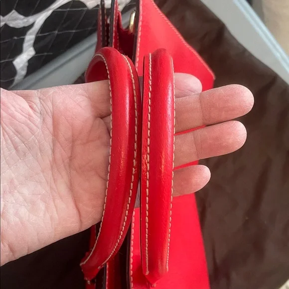 Kate Spade Bold Red Satchel - Picture 8 of 11